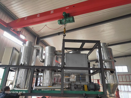 天津100Kg二效硫酸鈉廢水蒸發(fā)器發(fā)貨照片